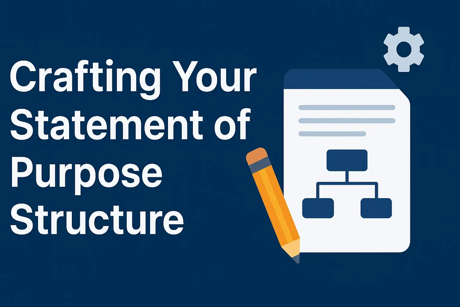 crafting your statement of purpose structure